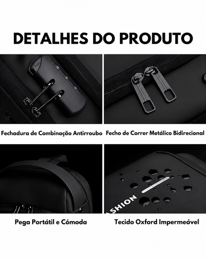 FORTIBAG™ - Bolso cruzado antirrobo
