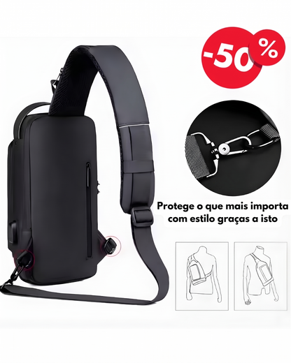 FORTIBAG™ - Bolso cruzado antirrobo