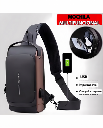 FORTIBAG™ - Bolso cruzado antirrobo
